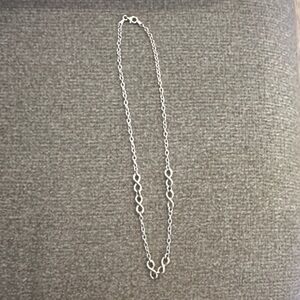 Tiffany & Co Infinity Silver Chain Necklace